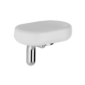 GOCCIA ACCESSORIES GESSI white wall-mounted GRES soap dish