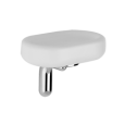 GOCCIA ACCESSORIES GESSI white wall-mounted GRES soap dish