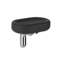 GOCCIA ACCESSORIES Porta sapone in GRES a parete nero GESSI