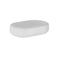 GOCCIA ACCESSORIES GESSI white freestanding GRES soap dish