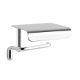 GOCCIA ACCESSORIES Wall-mounted toilet roll holder with lid GESSI