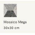 SIDE STONE MOSAICO MEGA CLUSTER NATURALE 30X30 - LEA CERAMICA LGCSD52 LEA CERAMICHE - 1