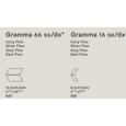 WATERFALL GRAMMA 16,9x39,2 SX DARK FLOW NAT - LEA CERAMICA LGZWFS0 LEA CERAMICHE - 1