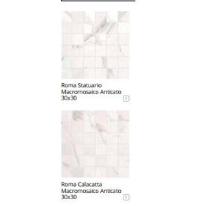 ROMA CALACATTA MACROMOSAICO 30X30 ANTICATO - FAP CERAMICHE fLZ5 FAP CERAMICHE - 1