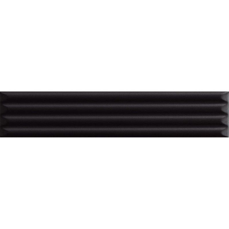 UP 25x5 UP Cannettato Black GLOSSY  - LA FABBRICA AVA 192132 LA FABBRICA AVA - 1