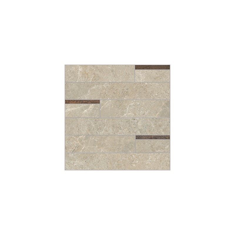 NOBLE STONE 30x30  MOSAIC  MODULO Beige NATURAL SQ  - LA FABBRICA AVA 199133 LA FABBRICA AVA - 1