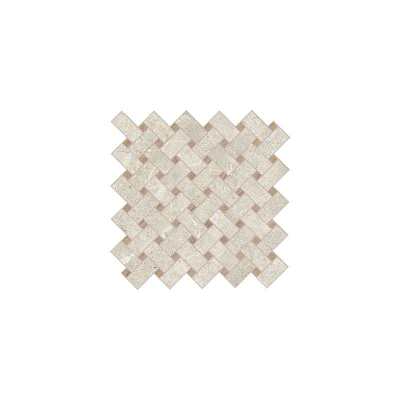 NOBLE STONE 29,7x29,7  BASKET White NATURALE RETTIFICATO  - LA FABBRICA AVA 199111 LA FABBRICA AVA - 1