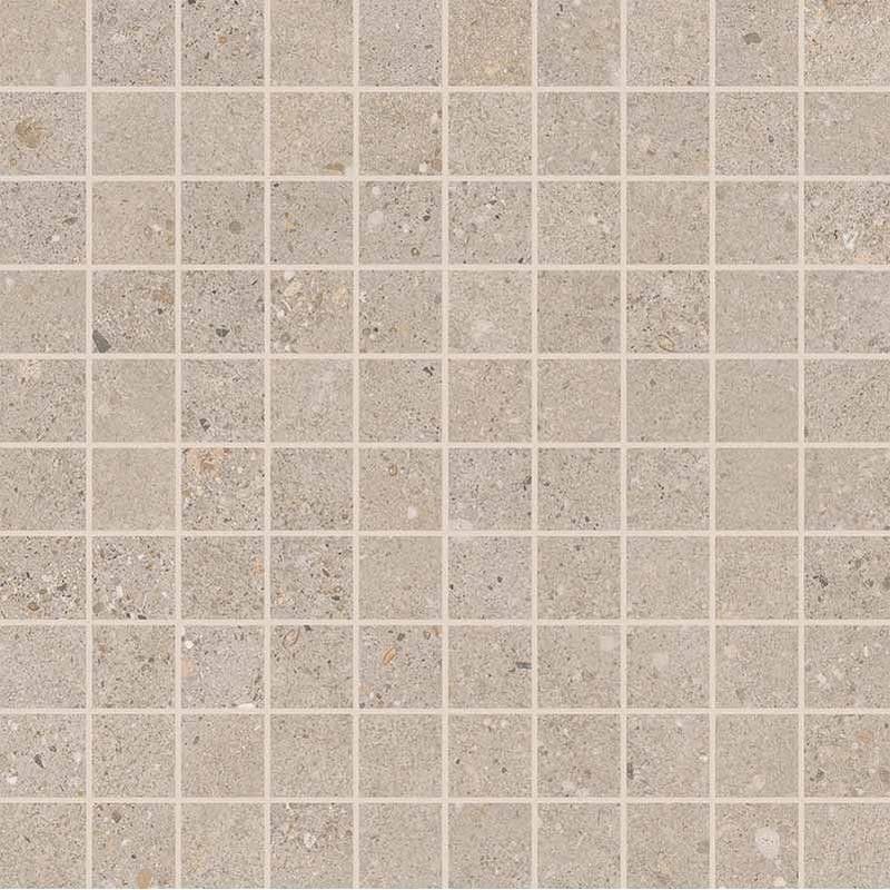 DISTRICT GREIGE MOSAIC R10 30X30 BRUSHED  - CERAMICHE KEOPE IBM1 CERAMICHE KEOPE - 1