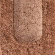 MINIATURE  FORNACE FORMELLA ROSSO MATTONE 6x24 - CERAMICHE MARCA CORONA J421 CERAMICHE MARCA CORONA  - 1