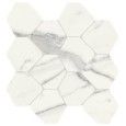 SCULTOREA  STATUARIO VENA ARGENTO TESSERE  ROMBO REFLEX  44,2x35,6 - CERAMICHE MARCA CORONA J564 CERAMICHE MARCA CORONA  - 1