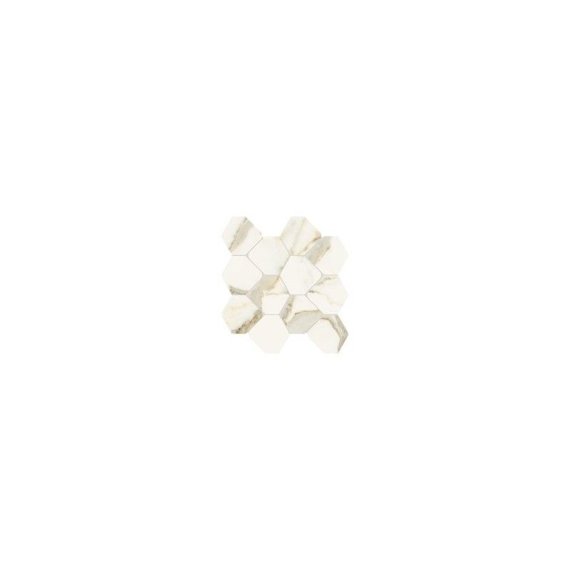 SCULTOREA CALACATTA ORO TESSERE ROMBO REFLEX  44,2x35,6 - CERAMICHE MARCA CORONA J562 CERAMICHE MARCA CORONA  - 1