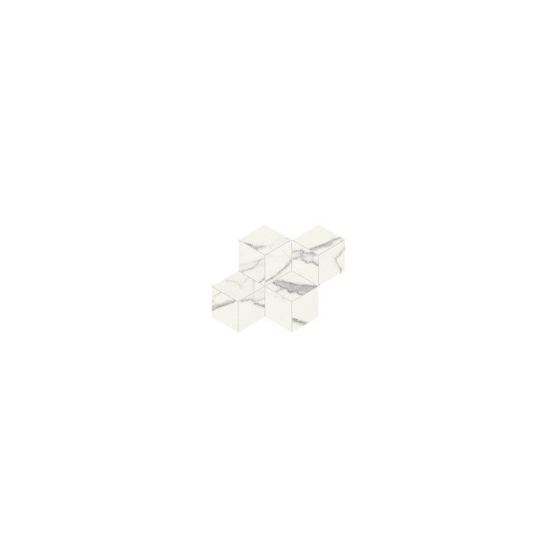 SCULTOREA  STATUARIO VENA ARGENTO TESSERE  ESAGONA VEL. 33,2x36 - CERAMICHE MARCA CORONA J570 CERAMICHE MARCA CORONA  - 1