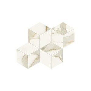 SCULTOREA CALACATTA ORO MOSAIQUE ESAGONA VELVET 33,2x36 - CERAMICHE MARCA CORONA J568 CERAMICHE MARCA CORONA  - 1