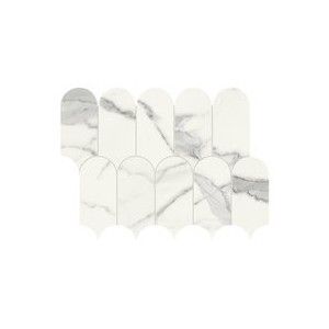 SCULTOREA  STATUARIO VENA ARGENTO MOSAIQUE  ARCO REFLEX  41,2x30,3 - CERAMICHE MARCA CORONA J586 CERAMICHE MARCA CORONA  - 1