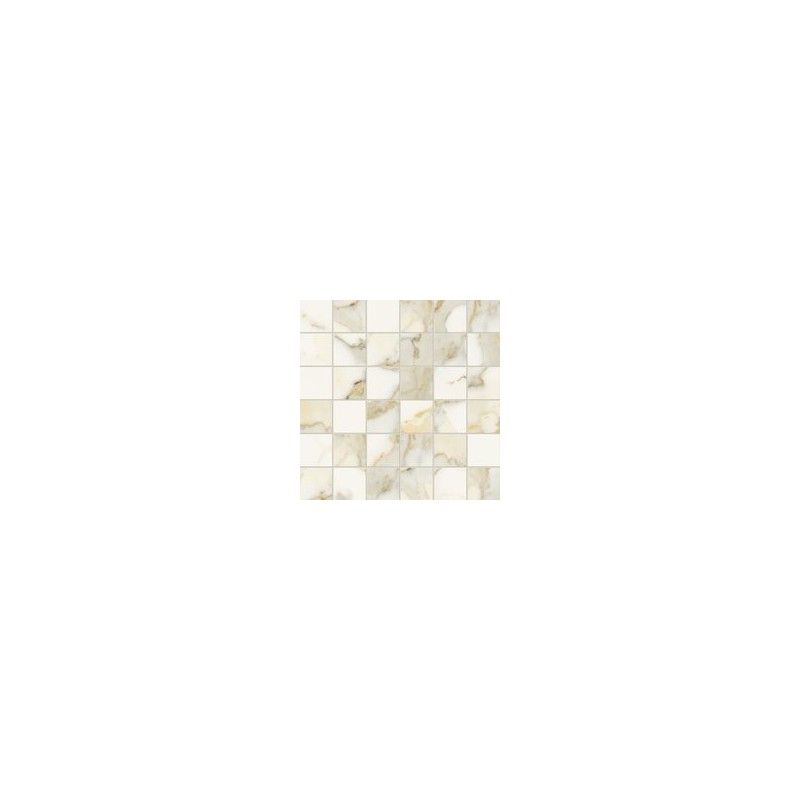SCULTOREA CALACATTA ORO FINO MOSAIQUE 30x30 - CERAMICHE MARCA CORONA J574 CERAMICHE MARCA CORONA  - 1