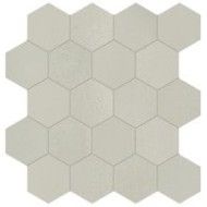 VULCANICA ARGENTO ESAGONA TESSERE 31x30,3 - CERAMICHE MARCA CORONA J699 CERAMICHE MARCA CORONA  - 1