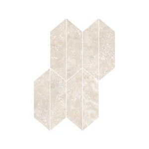 REALSTONE TRAVERTINO 29,4X40,7 CROSS BIANCO MOSAICO LOSANGA - RAGNO RCL9 RAGNO  - 1