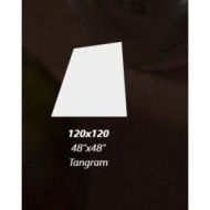 AROMAS Cocoa Mat Tangram 9mm - GIGACER 9AROMCOCOTANGRAMAT GIGACER - 1