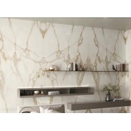 ATLAS PLAN CALACATTA GOLD BOOKMATCH  SILK 162X324 12MM  - ATLAS PLAN AKE9 ATLAS PLAN - 1