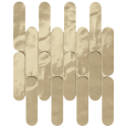 GLIM TORTORA CURVE MOSAIK 29X29,5 GLOSSY - FAP CERAMICHE fRN2 FAP CERAMICHE - 1