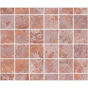 SULLIVAN RED NATUREL MOSAIQUE 5X5 29,75X29,75 - APAVISA APAVISA - 1