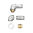 Accessories for taps Kit collegamento per gambe a terra MARFRGT+UTAU933/B - Cromo DEVON&DEVON - 1