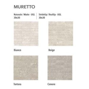 DORSET CENERE VEIN CUT MURETTO 9MM 30X30 - ITALGRANITI GROUP DR08MB9 ITALGRANITI GROUP - 1