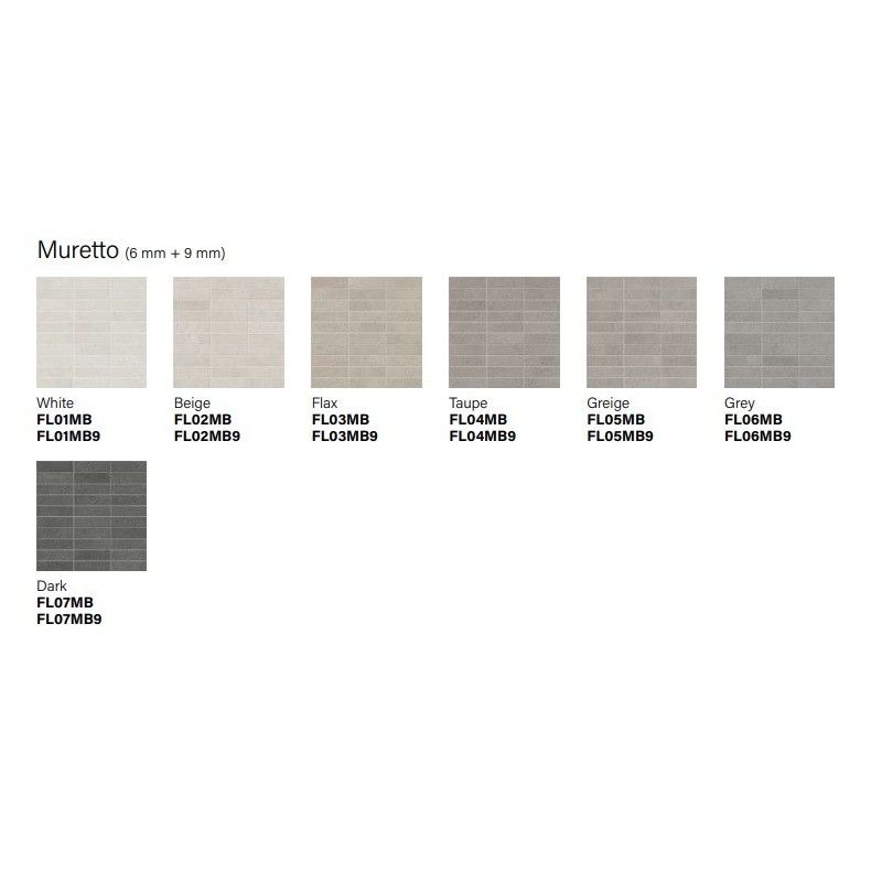 I CEMENTI BEIGE MURETTO 6MM  30X30 - ITALGRANITI GROUP FL02MB ITALGRANITI GROUP - 1