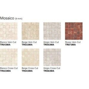 TRAVERTINI GRIGIO CROSS CUT MOSAICO  30X30 - ITALGRANITI GROUP TR063MA ITALGRANITI GROUP - 1