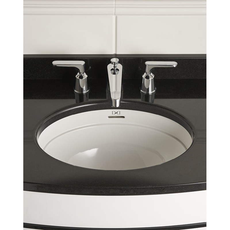 Twenties Robinetterie pour Lavabo 3 trous avec tirette - Chrome DEVON&DEVON - 1