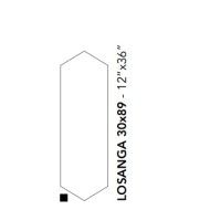 I VARIEGATI LOSANGA PECE 30X89 - FIORANESE CERAMICHE  0IV390R FIORANESE CERAMICHE - 1