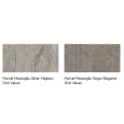 Marvel Meraviglia Grigio Elegante 59,5X118,2 Grid Velvet CERAMICHE ATLAS CONCORDE - 1