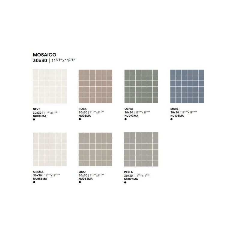 DECORA LIMONE MOSAIQUE A 30X30 - IMPRONTA NU133MA IMPRONTA - 1