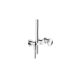 RING External part 2-way wall mounted shower mixer with diverter, water connection and GESSI hand shower support GESSI SPA  - 2