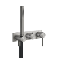 SHOWER316 Partie extérieure Mitigeur douche mural 2 voies avec inverseur, raccordement eau et support douchette GESSI GESSI SPA 