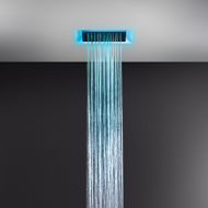 AFILO Multifunction system with chromotherapy in false ceiling 300x300 with GESSI rain / waterfall functions GESSI SPA  - 2