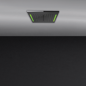 COLOUR Multifunction system with false ceiling chromotherapy 350x350 with rain / waterfall / mist functions GESSI GESSI SPA  - 2