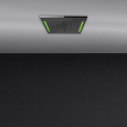COLOUR Sistema multifunzione con cromoterapia a controsoffitto 350x350 con funzioni pioggia/cascata/nebulizzata GESSI GESSI SPA 