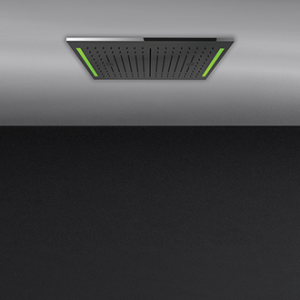 COLOUR Système multifonction avec faux plafond chromothérapie 300x500 avec fonctions pluie / cascade / brumisateur GESSI GESSI S