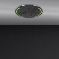 COLOUR Système multifonction avec faux plafond chromothérapie Ø500 avec fonctions pluie / cascade / brumisateur GESSI GESSI SPA 