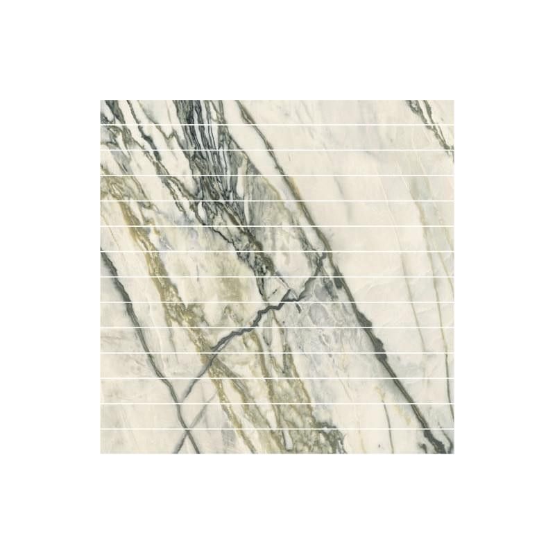 SUPREME TREASURE MOSAIK STICKS CALACATTA EMERALD LUX 30X30 - FLAVIKER PF60008902 FLAVIKER - 1