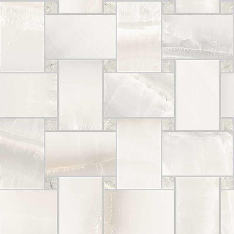 MAXI RETE 30X30 AKOYA WHITE KRY - Ceramica Sant'Agostino CSAMRAWK30 CERAMICA SANT'AGOSTINO - 1