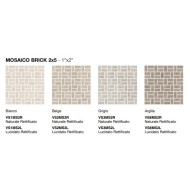 VERSATILE STONE  ARGILLA MOSAIQUE BRICKS 2X5 BRILLANT  - COEM VS8MS2L COEM - 1
