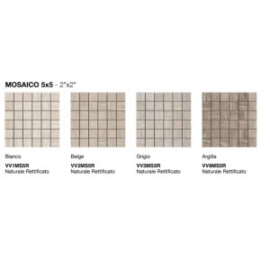 VERSATILE VEIN GRIGIO MOSAIQUE 5X5 SQ  - COEM VT3MS5R COEM - 1