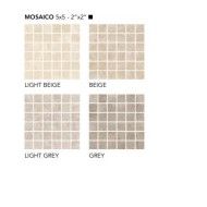 AUTENTICA BEIGE MOSAICO 5X5 RETTIFICATO - FIORANESE CERAMICHE AU2MS5R FIORANESE CERAMICHE - 1