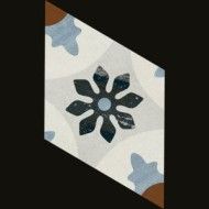 BRIDGE ROMBO CEMENTINA_4 49,5X42,9 - FIORANESE CERAMICHE 0INDRC4 FIORANESE CERAMICHE - 1