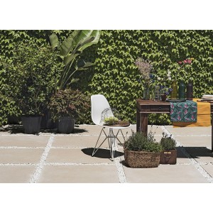 DECONCRETE DE-MICRO WHITE 90X90 ANTISLIP 20mm  - Ceramica Sant'Agostino CSADMWA290 CERAMICA SANT'AGOSTINO - 1