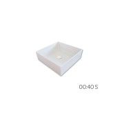 HAPPY HOUR SLIM Countertop washbasin 00:40 S without holes without overflow 40X40 HATRIA HATRIA - 3