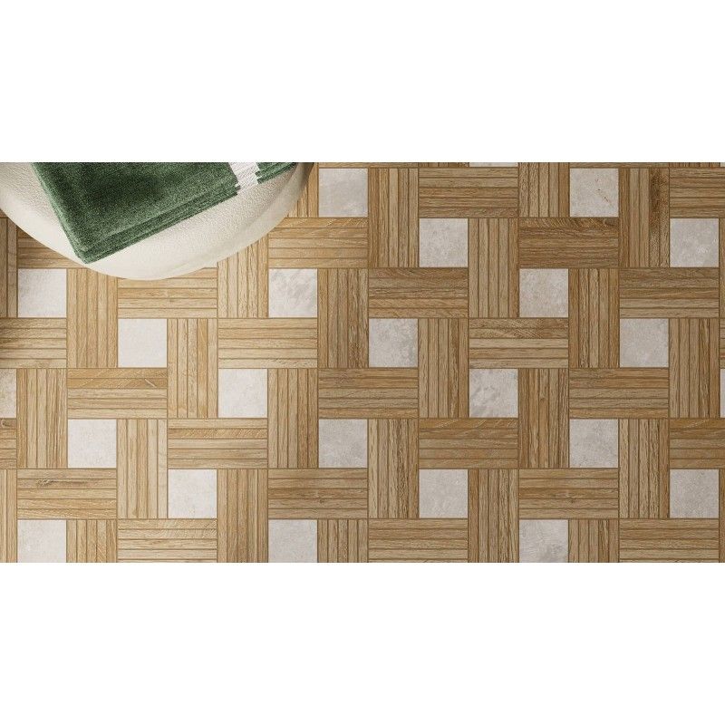 CORTINA COGNAC MOSAIQUE BAIT 24,2x30,2 - CERAMICA RONDINE J92385 CERAMICA RONDINE - 1