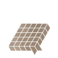 CRUDA SABBIA MOSAIQUE BASKET R9 27,6x24,2 - CERAMICA RONDINE J92763 CERAMICA RONDINE - 1